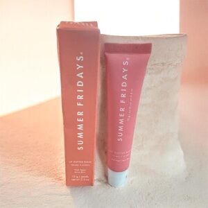 Summer Fridays Lip Butter Balm - Pink Sugar
NIB